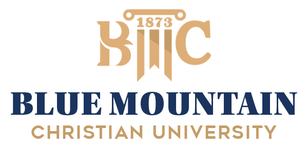 BLUE MOUNTAIN COLLEGE  Blue Mountain, MS Logo